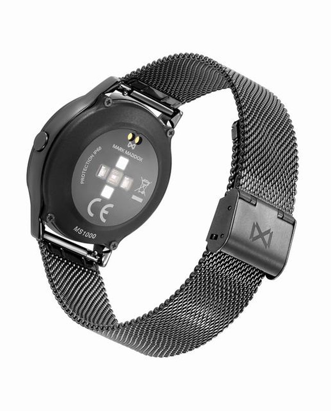 Reloj smartwatch Marea con dos correas silicona blanca y esterilla Pvd rosa  — Miralles Arévalo Joyeros