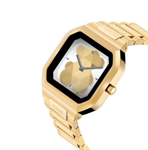 Montre connectée Tous B-Connect dorée