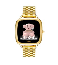 Reloj Smartwatch Tous D-Connect Acero IP Dorado