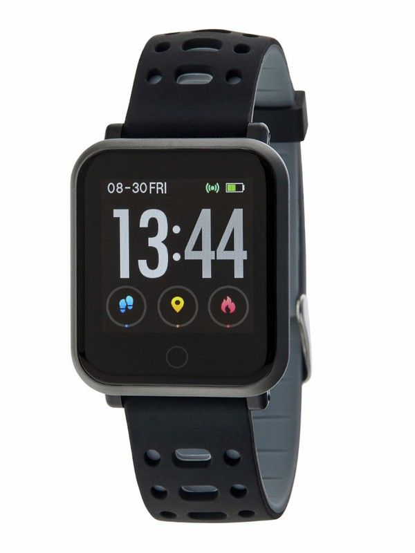 Reloj Smartwatch unisex Marea con correa negra y gris B57002/3