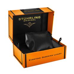 Reloj stührling hombre automático con maquinara visible
