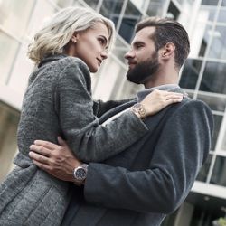 Reloj suizo Jaguar Woman j871 combinado en Ip rosado