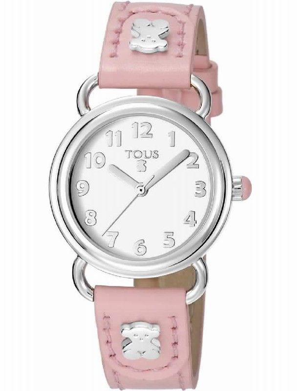 Reloj Tous De Ni a Con Correa De Piel Rosa Osos En La Correa 500350180 reloj-tous-de-ni-a-con-correa-de-piel-rosa-osos-en-la-correa-500350180