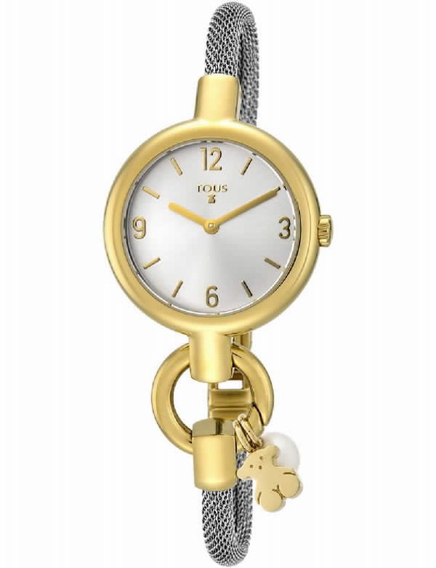 T&ME - Reloj mujer dorado / plateado diferente diseños y