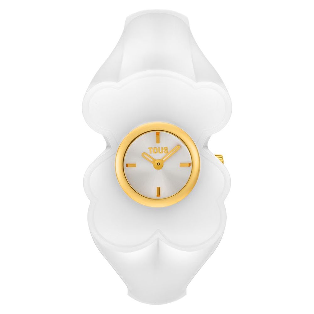 Reloj Tous Bear Folks Policarbonato Blanco M