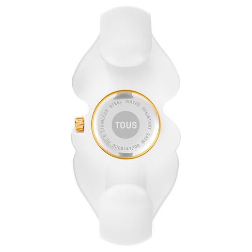 Reloj Tous Bear Folks Policarbonato Blanco M
