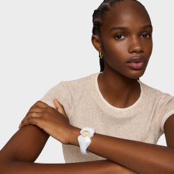 Reloj Tous Bear Folks Policarbonato Blanco M