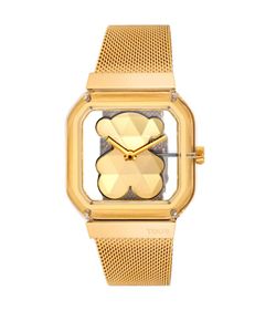 Reloj Tous D-Bear Party Transparente Gold