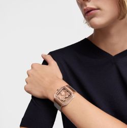 Tous D-Bear Party Transparente Kombi-Rosenuhr