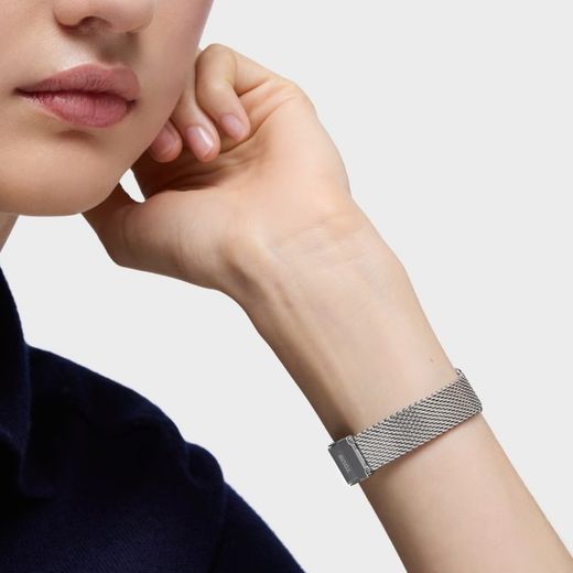 Tous D-Logo Mini Neue Silberuhr