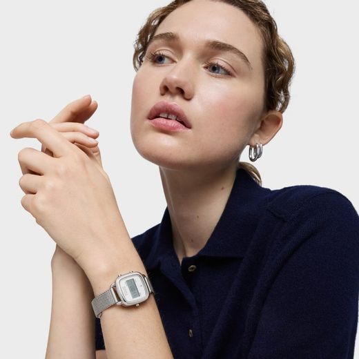 Tous D-Logo Mini Neue Silberuhr