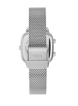 Tous D-Logo Mini Neue Silberuhr