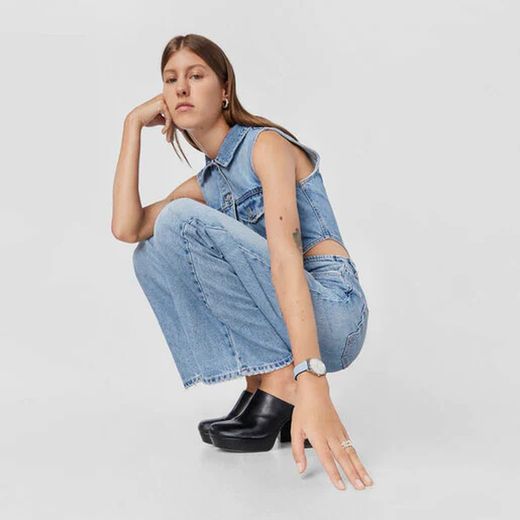 Reloj Tous Dai XL en piel azul