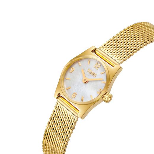 Reloj Tous Epic Mini Gold con esfera nacarada