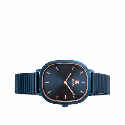 Tous Heritage Brick blaue Uhr