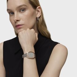 Reloj Tous Heritage con piel gris