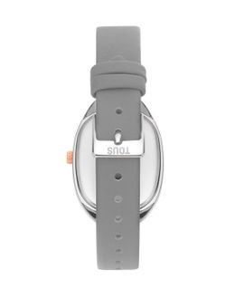 Reloj Tous Heritage con piel gris