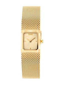 Reloj Tous Mini Mesh Gold