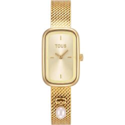 Reloj Tous Mini T-Band Club Dorado Pearls