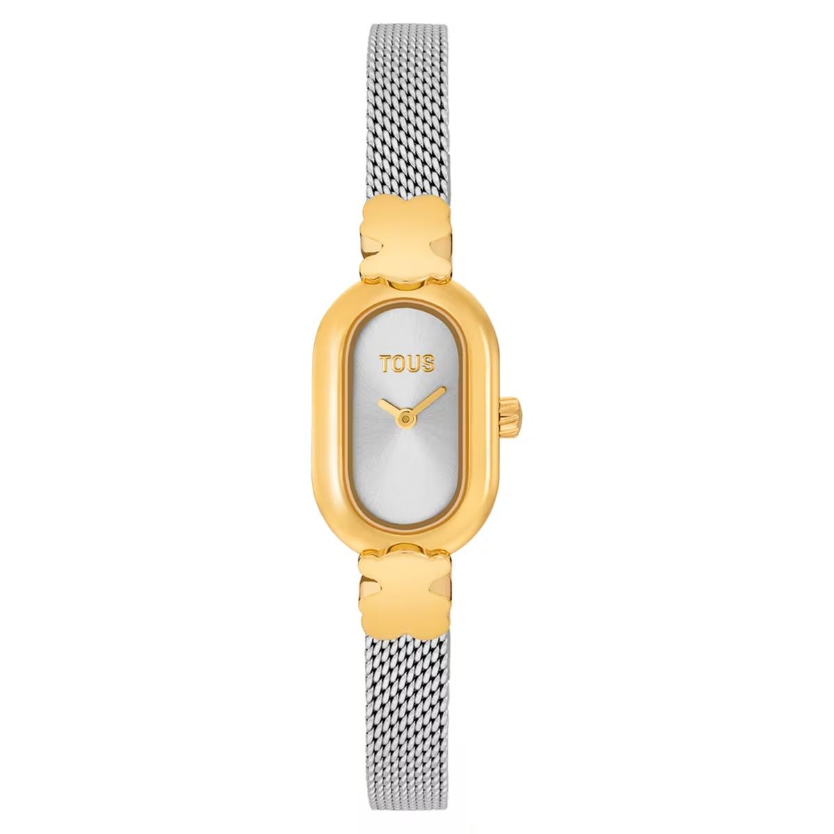 Reloj Tous Oval Icon Combinado Gold