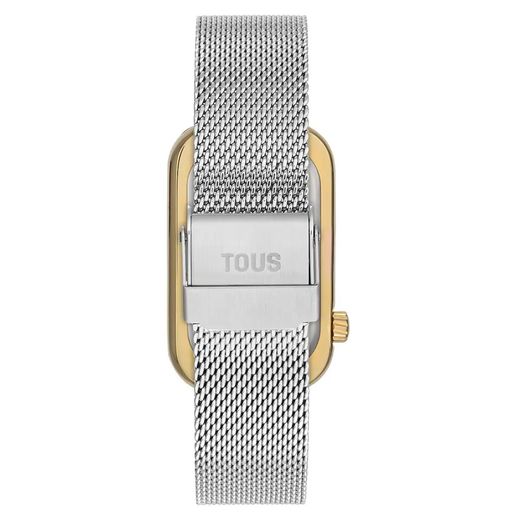 Reloj Tous T-Band Club combinado Dorado Oso