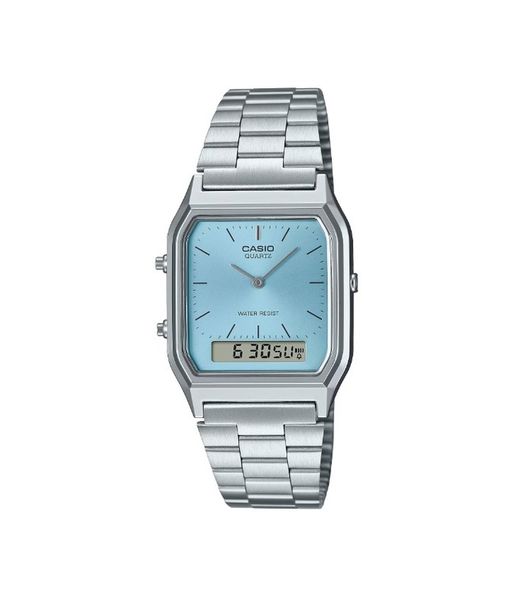 Reloj unisex Casio analógico-digital azul cielo