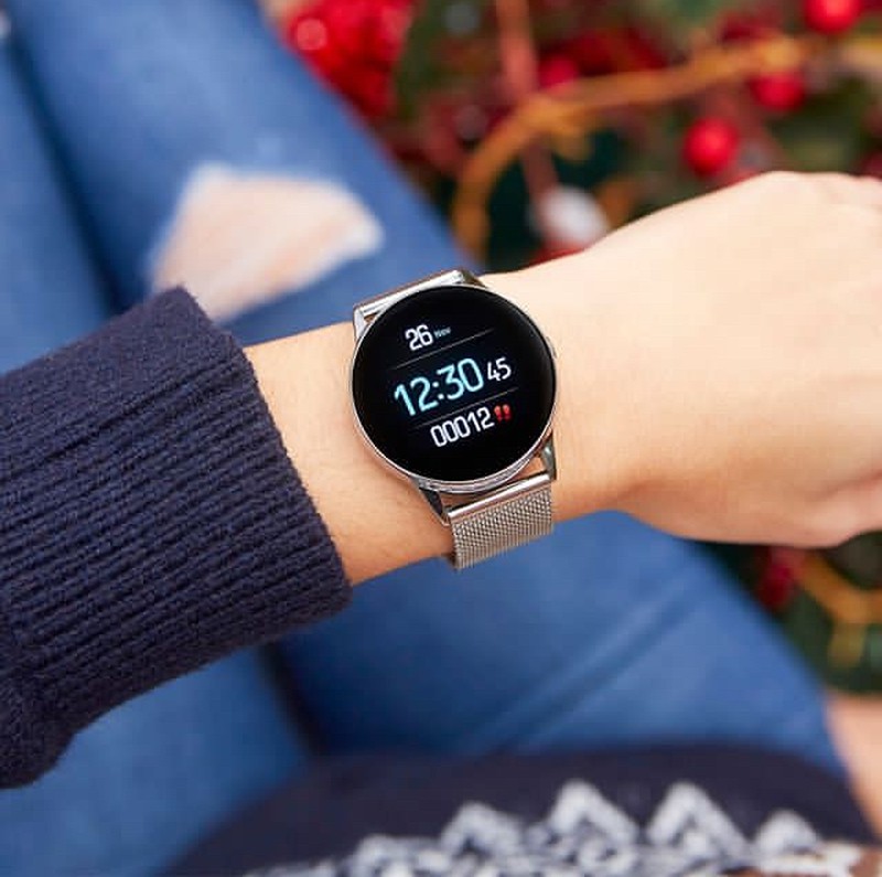 Reloj unisex smartwatch Marea con dos correas silicona negra y esterilla —  Miralles Arévalo Joyeros