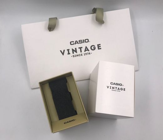 Reloj unisex vintage Casio  A1000D esfera nacarada