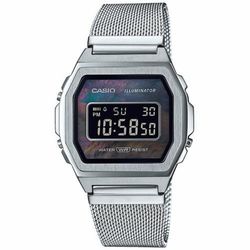 Reloj unisex vintage Casio esfera nacarada y esfera en negativo