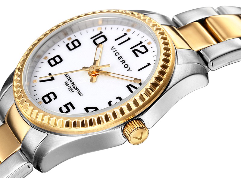 Reloj Viceroy hombre cronómetro acero bicolor chapado oro - PRECIOS  BARATOS. Comprar en Tienda Online de Venta por Internet. Joyería Online