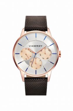 Reloj Viceroy de hombre con correa de nylon marrón