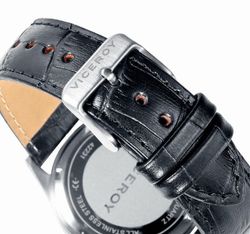 Montre homme Viceroy en acier avec bracelet noir