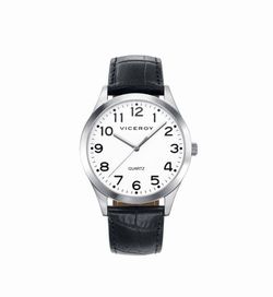 Montre homme Viceroy en acier avec bracelet noir