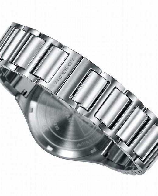 Reloj de mujer titanio y esfera negra