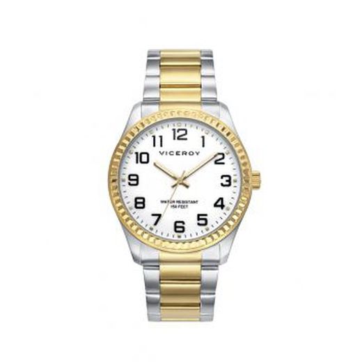 Reloj Viceroy hombre bicolor