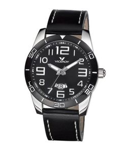 Reloj Viceroy de niño con correa de piel con pespunte en blanco