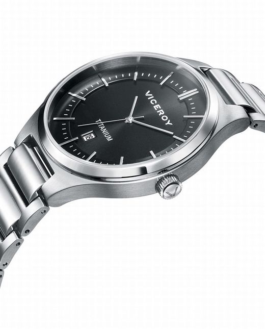 Reloj de hombre titanio con calendario