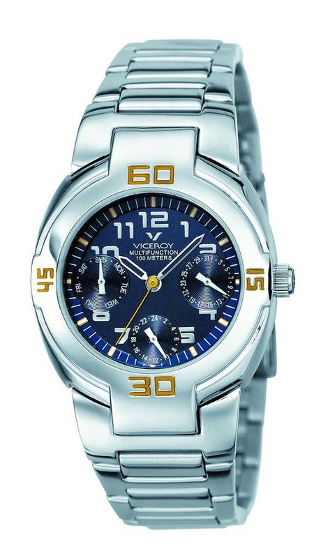 Reloj Viceroy de niño en acero con esfera azul