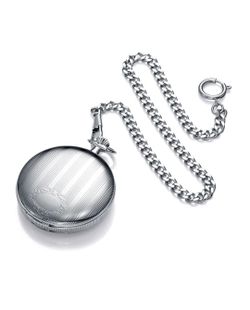 Relógio de bolso Viceroy com mecanismo visível.