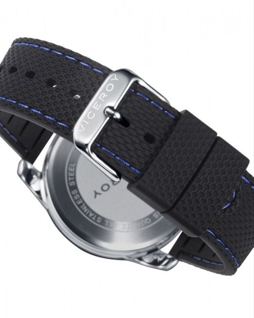Reloj Viceroy hombre con correa de silicona y bisel azul
