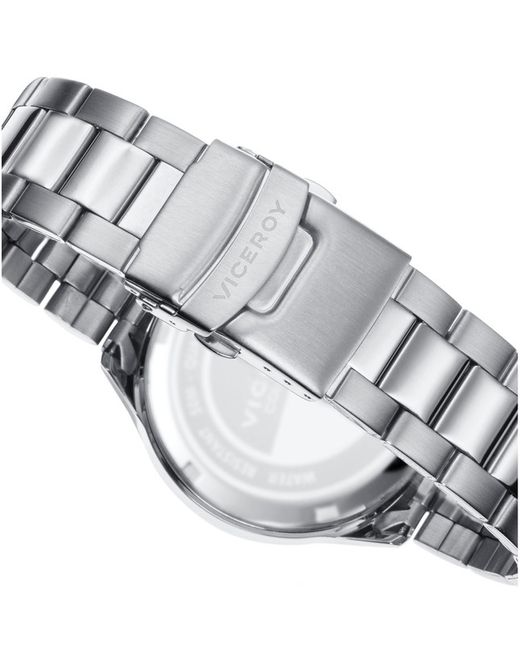 Reloj Viceroy hombre en acero con esfera negra