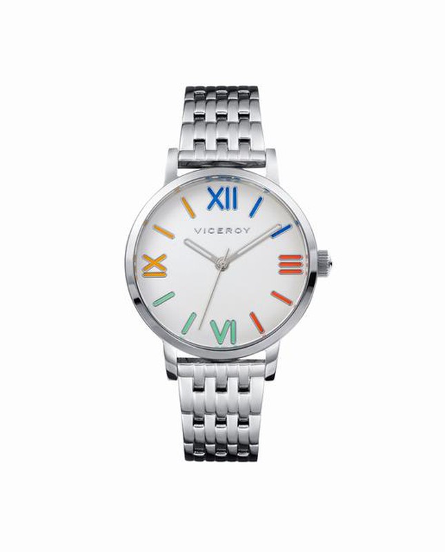 receta Series de tiempo Temporizador Reloj Viceroy mujer con números de colores — Miralles Arévalo Joyeros