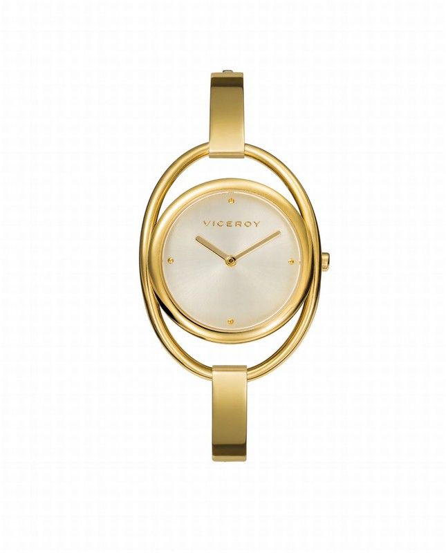 Pulsera Relojes Dorados Viceroy Reloj Mujer Acero Dorado Brazalete