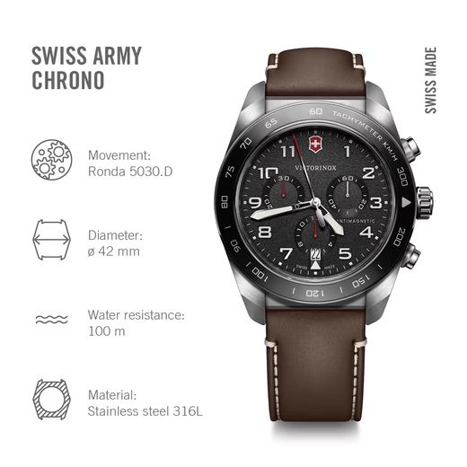 Reloj Victorinox 242046 Swiss Army Crono