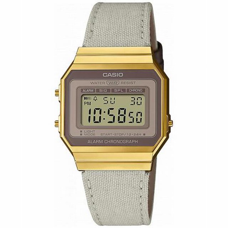 Reloj vintage Casio dorado con brazalete en piel — Miralles Arévalo Joyeros