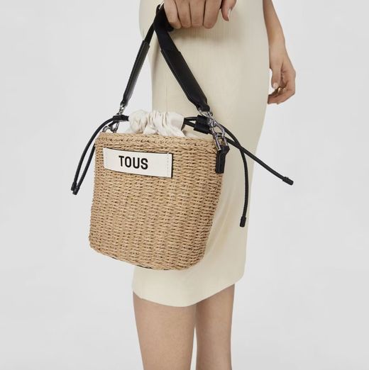 Tous Scoubidou Schwarze Tasche