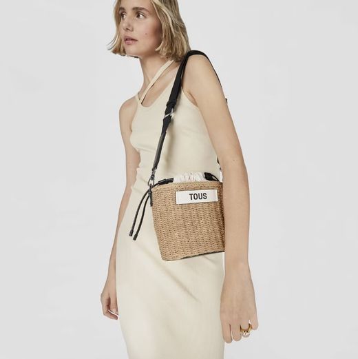 Tous Scoubidou Schwarze Tasche