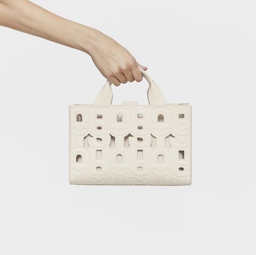 Sac cabas moyen beige Tous Amaya Manifesto Cut