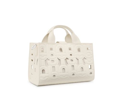 Sac cabas moyen beige Tous Amaya Manifesto Cut