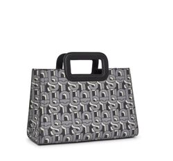 Tous Amaya Manifesto Schwarzer mittelgroßer Shopper